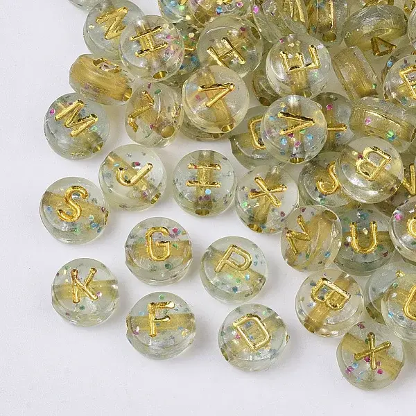 Plating Transparent Acrylic Beads