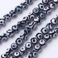 Tibetan Style dZi Beads