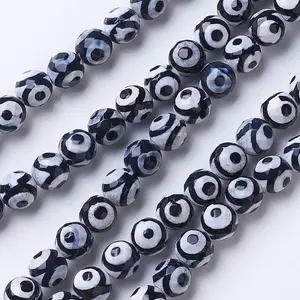 Tibetan Style dZi Beads
