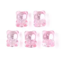 Baking Paint Transparent Glass Beads