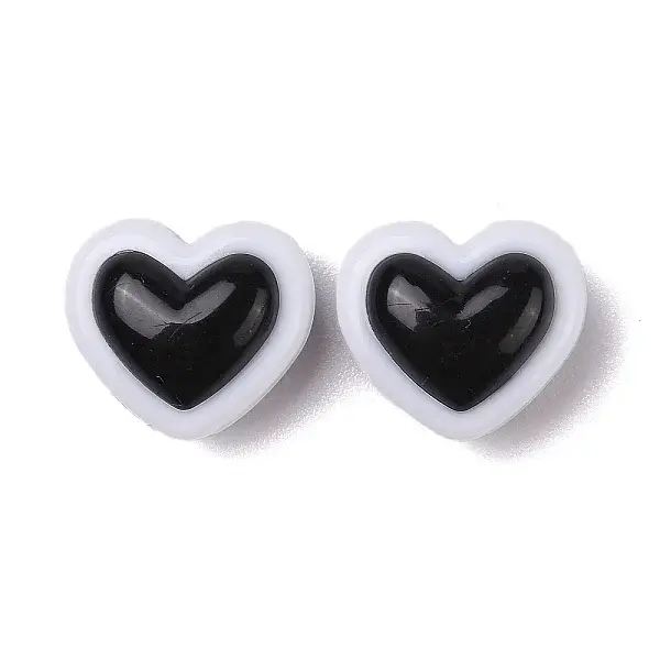 Two-tone Acrylic Beads