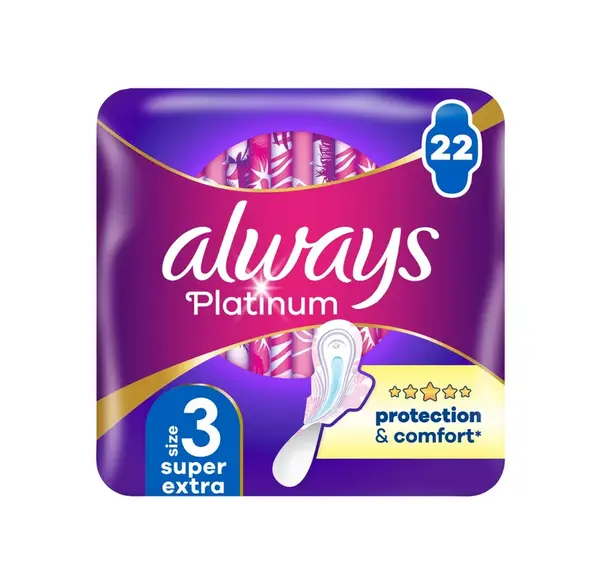 Always Platinum Super Extra Day&Night vložky 22 ks
