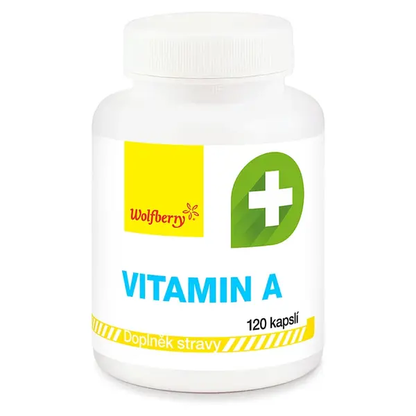 WOLFBERRY Vitamín A 120 kapslí
