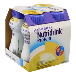 NUTRIDRINK Protein s příchutí vanilka 4 x 200 ml