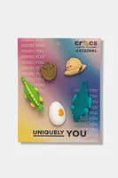 Detské odznaky na topánky Crocs 3D Dinosaur Adventure 5 Pack 5-pak