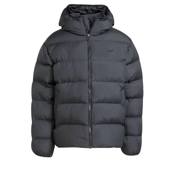 ADIDAS ORIGINALS Zimná bunda 'Tonal Hooded Puffer'  čierna
