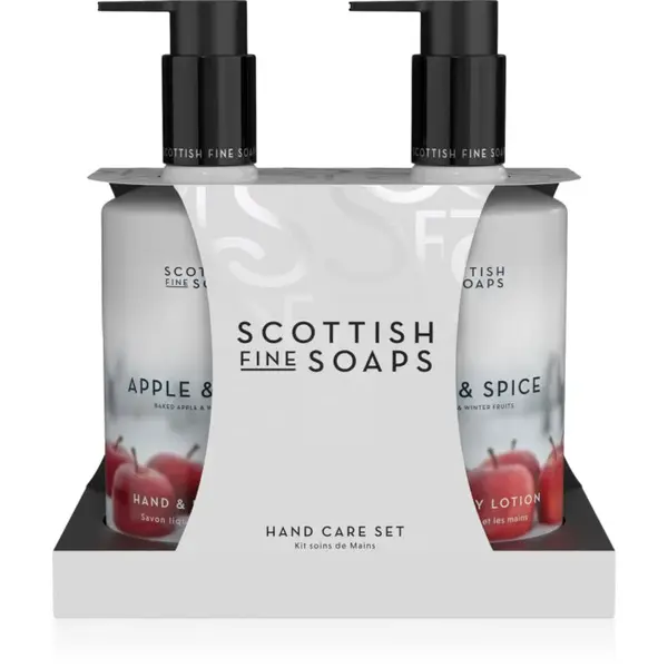 Scottish Fine Soaps Apple & Spice dárková sada na ruce a tělo