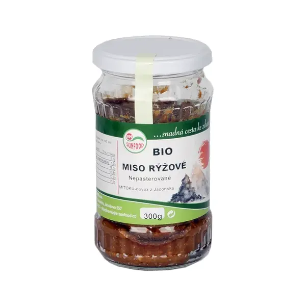 SUNFOOD Mitoku miso rýžové BIO 300 g