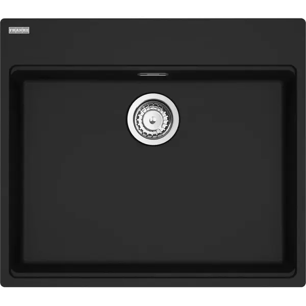 Franke Maris - Fragranitový drez MRG 610-60 CARE, 64x56 cm, matná čierna 114.0729.484