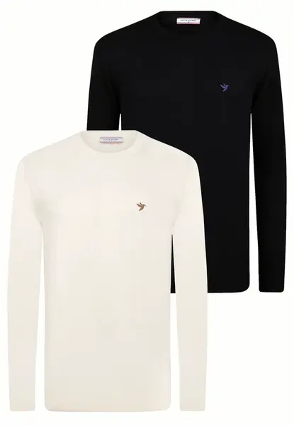 Felix Hardy Sveter  čierna / biela