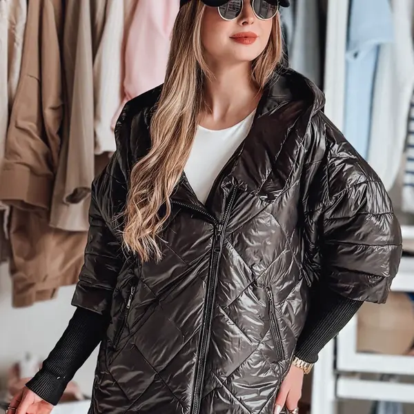 Dámská prošívaná oversize bunda PUFFILOF