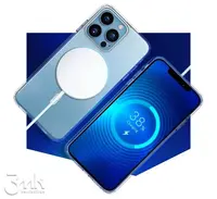 Ochranný kryt 3mk MagCase pro Apple iPhone 12/12 Pro, transparentní