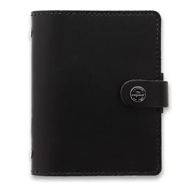 Vreckový diár Filofax The Original A7 čierny