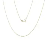 Dámský zlatý řetízek rolo 30 dlouhý 60cm KLENOTA