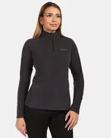 Dámská fleecová mikina kilpi almeri-w černá 38