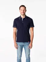 Pánská polokošile cityzen massy tmavě modrá/světle modrá xl