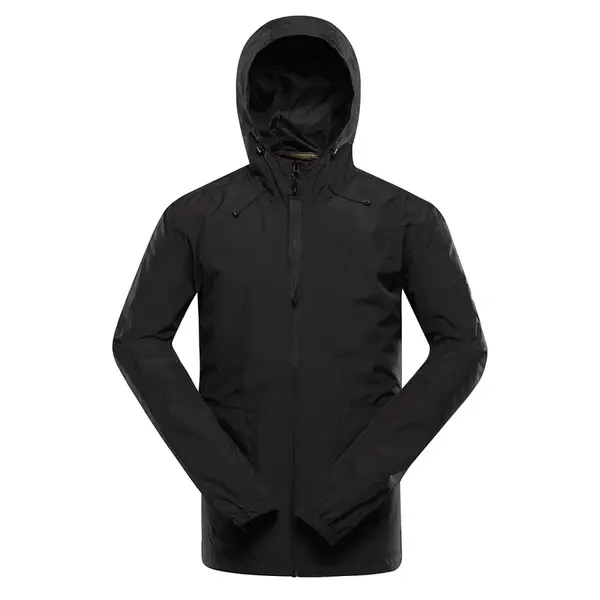 Pánská městská bunda s membránou nax feres černá xl