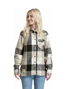 Dámská košile meatfly courtney béžová m