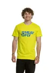 Pánské tričko meatfly revital svítivě žlutá s