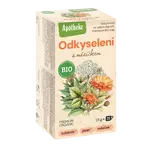 APOTHEKE BIO čaj Na odkyslenie s nechtíkom 20 x 1.5 g