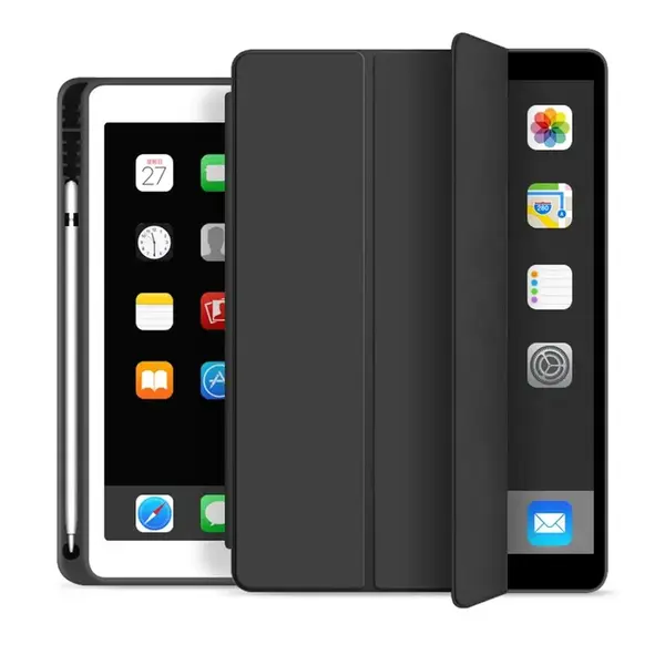 JP Smart case Pen pouzdro na tablet, iPad Pro 11 2018, iPad Air 4 10.9 2020 / Air 5 10.9 2022 / Air 6 11 2024 / Air 7 11 2025 / Air 8 11 2026, černé