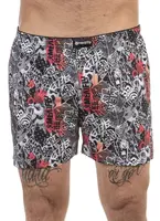 Meatfly pánské trenýrky Agostino Double Pack B - Mosh | Šedá | Velikost XXL