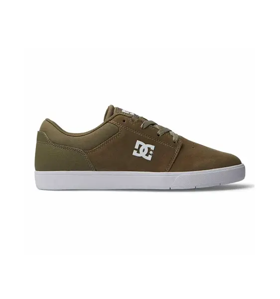 Dc shoes pánské boty Crisis 2 Olive/White | Zelená | Velikost 9,5 US