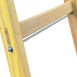 Štafle dřevěné STANDARD 330, 4 příčky, ENPRO