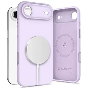 Tech-Protect Silicone MagSafe, iPhone Air, fialový