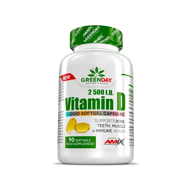 AMIX Vitamin D 2500 I.U., 90softgels