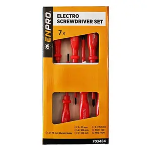 Šroubováky elektro, SET, 7 ks, ENPRO