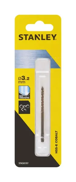 Stanley Príslušenstvo - Vrták do kovu HSS-E, priemer 3,2 mm STA50197-QZ