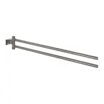 Grohe Essentials Cube - Držiak na uteráky, kefovaný Hard Graphite 40624AL1