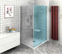 Polysan Fortis Line - Sprchová stena 100 cm, leštený hliník/číre sklo FL3510