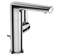 Hansa Ronda - Umývadlová batéria s výpustom a otočným výtokom, chróm 55262203