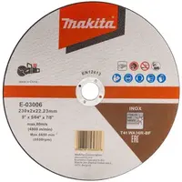 Makita Príslušenstvo - Rezný kotúč na nehrdzavejúcu oceľ 230x22,23 mm E-03006