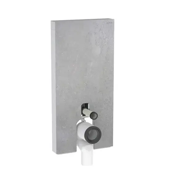 Geberit Monolith - Sanitární modul pro stojící WC, 101 cm, spodní přívod vody, vzhled betonu 131.002.JV.5