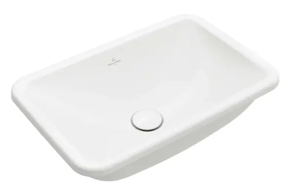 Villeroy & Boch Loop&Friends - Umývadlo zápustné, 61x41 cm, s prepadom, CeramicPlus, alpská biela 4A6500R1
