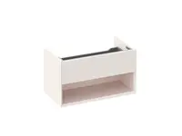 Ravak Lite - Umývadlová skrinka 80x45x43 cm, 1 zásuvka, Alabaster Pink X000001866