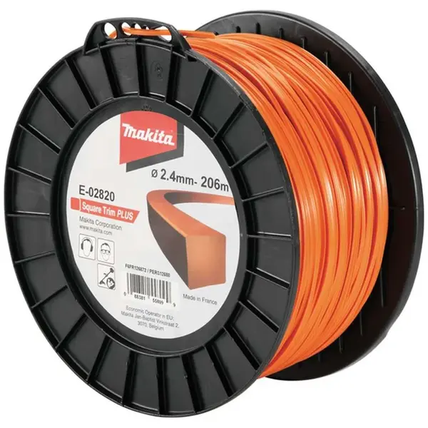 Makita Príslušenstvo - Náhradná struna 2,4 mm, dĺžka 206 m E-02820