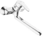 Hansa Mix - Páková umývadlová nástenná batéria, chróm 01692183