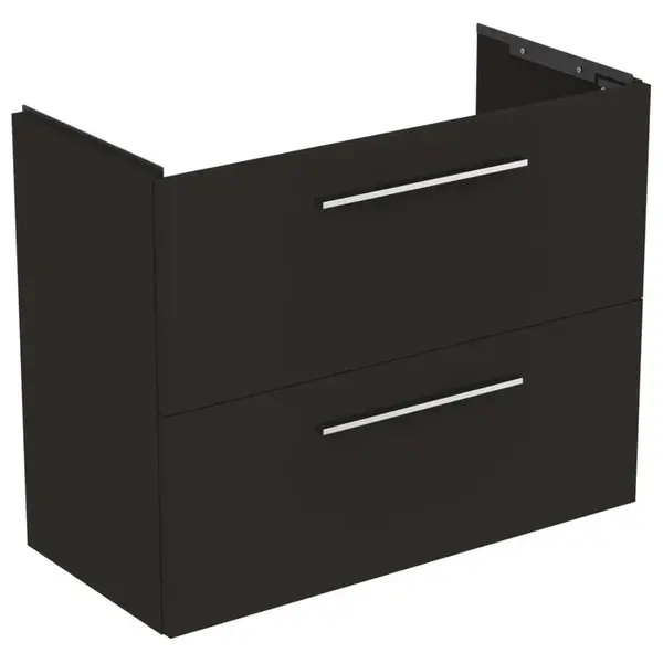 Ideal Standard i.Life S - Skrinka pod umývadlo, 80x38x63 cm, 2 zásuvky, uhľovo sivá matná T5295NV