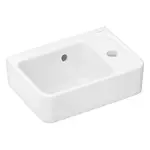 Hansgrohe Xanuia Q - Umývadielko 36x25 cm, s prepadom, otvor na batériu, biela 60129450
