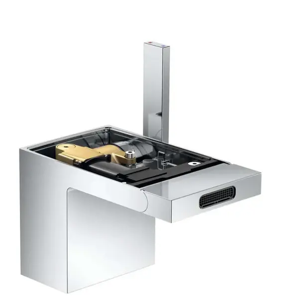 Axor MyEdition - Bidetová batéria s výpusťou Push-Open, chróm/bez doštičky 47212000