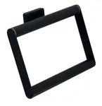 Novaservis Ferro Greta - Držiak uterákov, čierna mat AGR11BL