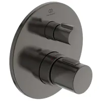 Ideal Standard CeraTherm - Termostatická sprchová batéria pod omietku, Magnetic Grey A5813A5