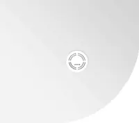 Polysan Flexia - Sprchová vanička, 90x80 cm, biela 91191