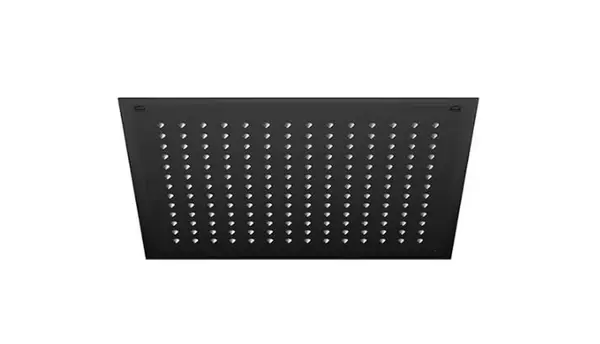 Steinberg 390 - Hlavová sprcha, 45x45 cm, matná čierna 390 6412 S