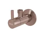 Alcadrain Ventily - Rohový ventil s filtrem, lesklý red gold ARV001-RG-P