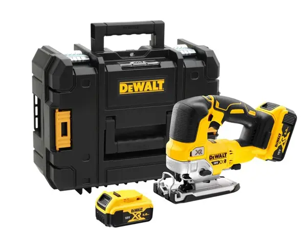 DeWALT Nářadí - 18V AKU přímočará pila, 2x aku 5,0 Ah XR, nabíječka DCS334P2